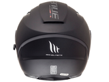 Casco atrás