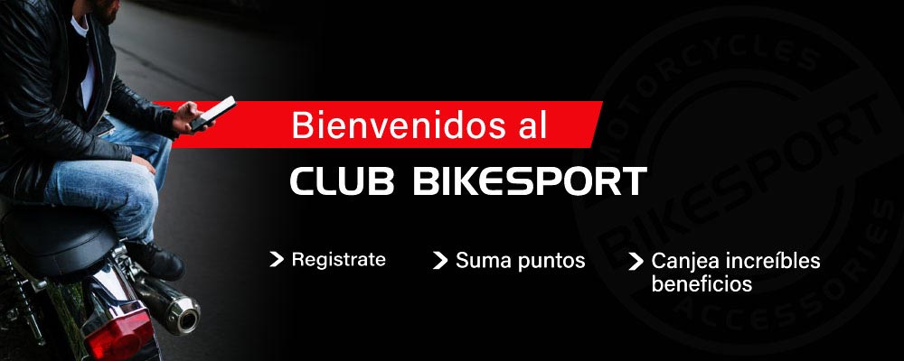 ¡Sé parte del Club Bikesport, suma puntos y gana descuentos en tus compras!
