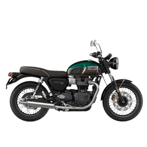 Moto Triumph Bonneville T100 Green & Ironstone