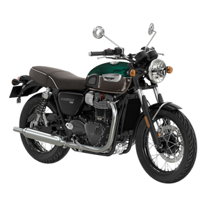 Moto Triumph Bonneville T100 Green & Ironstone