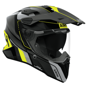 Casco Airoh Commander 2 Skip Amarillo Mate