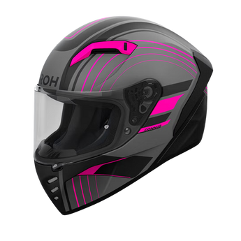 Casco Airoh Connor Achieve Rosado Mate – Bikesport Chile