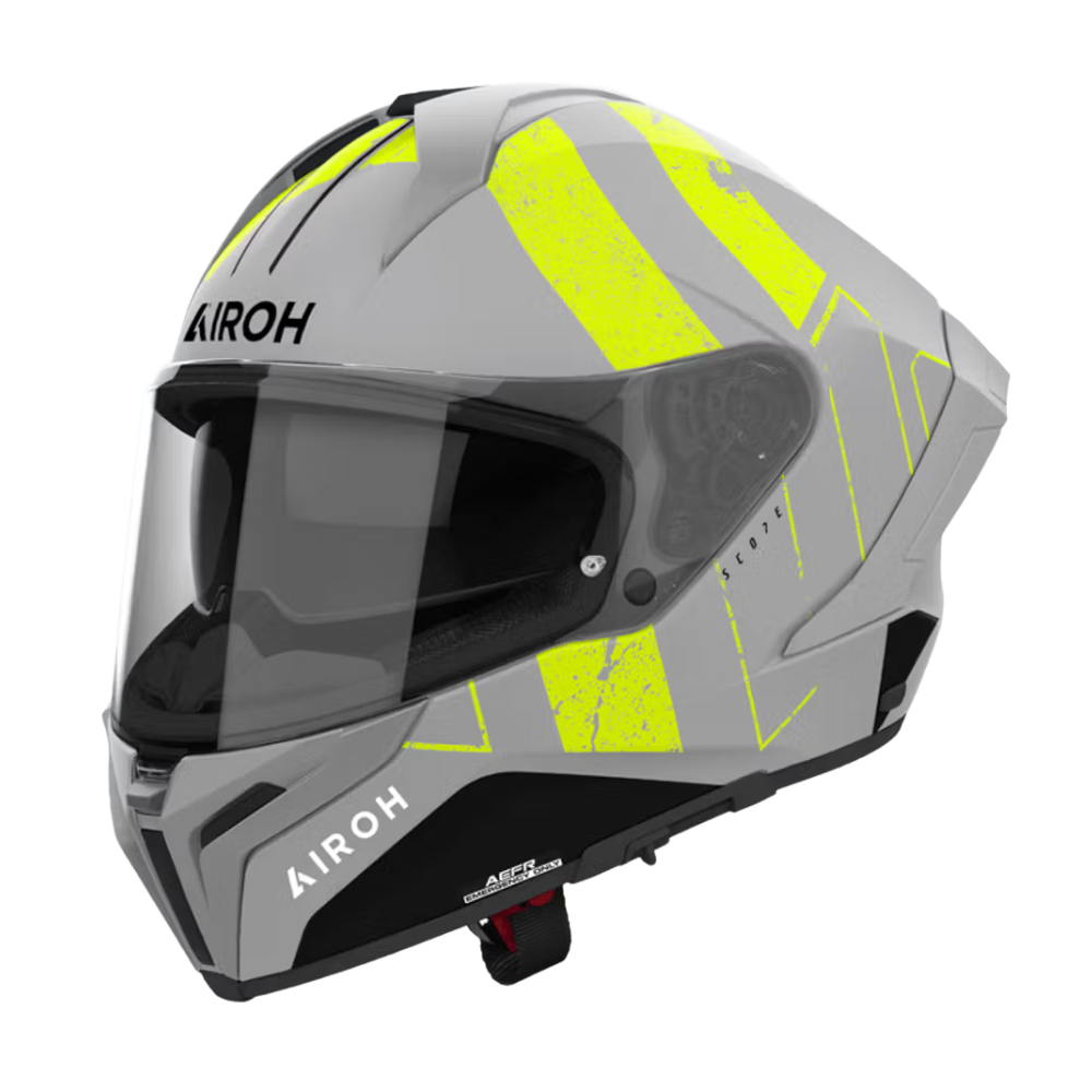 Casco Airoh Matryx Scope Amarillo Mate - S
