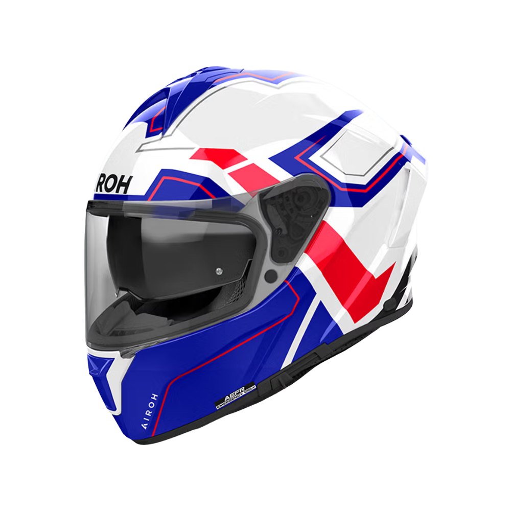 Casco Airoh Spark 2 Dart Azul/Rojo - S