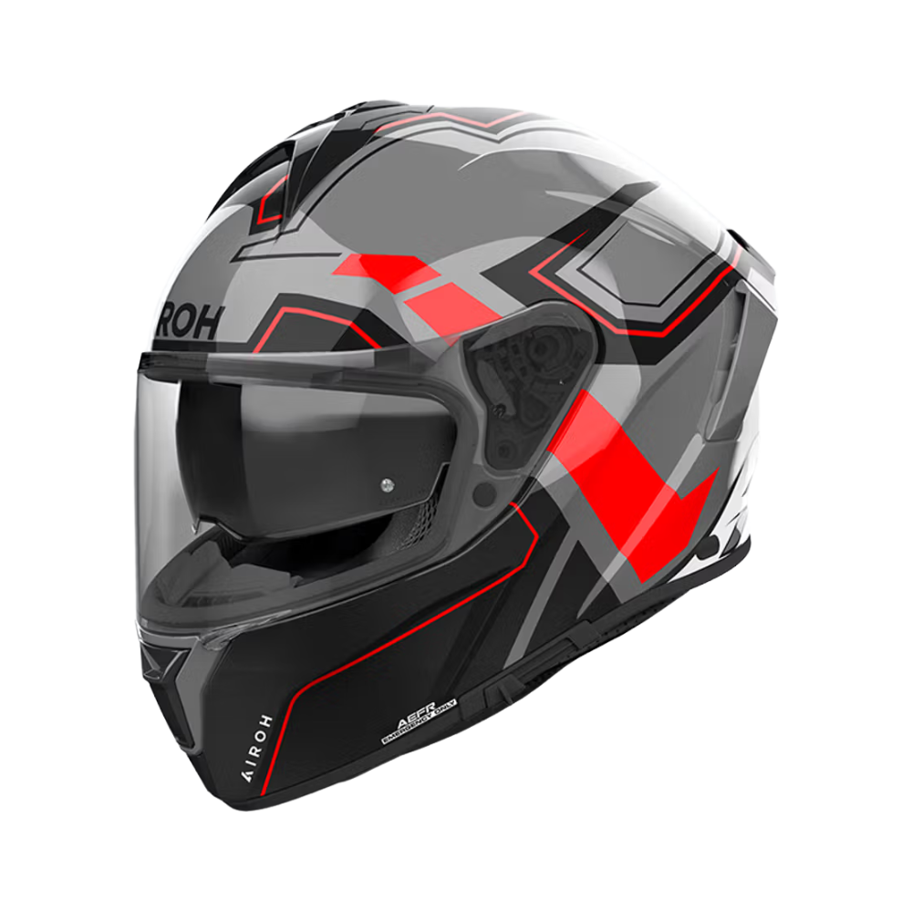 Casco Airoh Spark 2 Dart Rojo Brillo - S