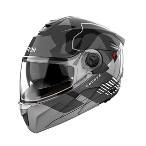 Casco de Moto Airoh Specktre Groove Gris Brillo