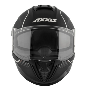 Casco Axxis Hawk SV Solid A1 Negro Mate