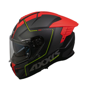 Casco Axxis Hawk SV Spear B25 Rojo Mate