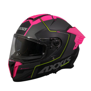 Casco Axxis Hawk SV Spear B28 Rosa