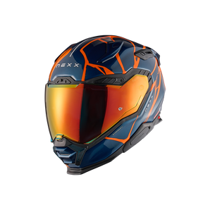 Casco Nexx x.wst3 b-side BLUE TEAL ORANGE