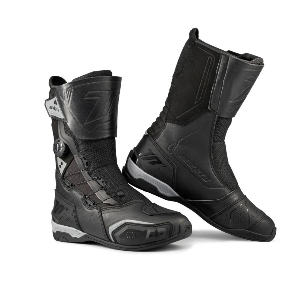 Botas de Moto Seventy SD-BT9 Gavia Touring ADV Unisex Negra - 36