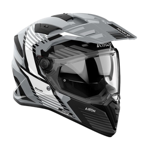 Casco para moto Airoh Bandit Spicy Gris Brillo