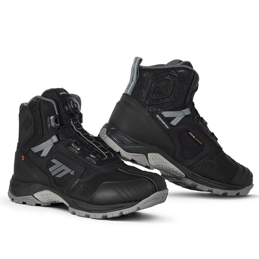 Bota de Moto Seventy Stelvio Baja Negro/Gris - 36