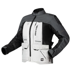 Chaqueta para Moto Richa Infinity 3 Adventure Mujer Gris - Adventure Touring