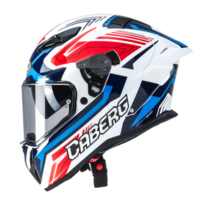 CASCO PARA MOTO CABERG DRIFT EVO II Jarama White/Red/Blue