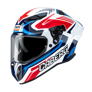CASCO PARA MOTO CABERG DRIFT EVO II Jarama White/Red/Blue