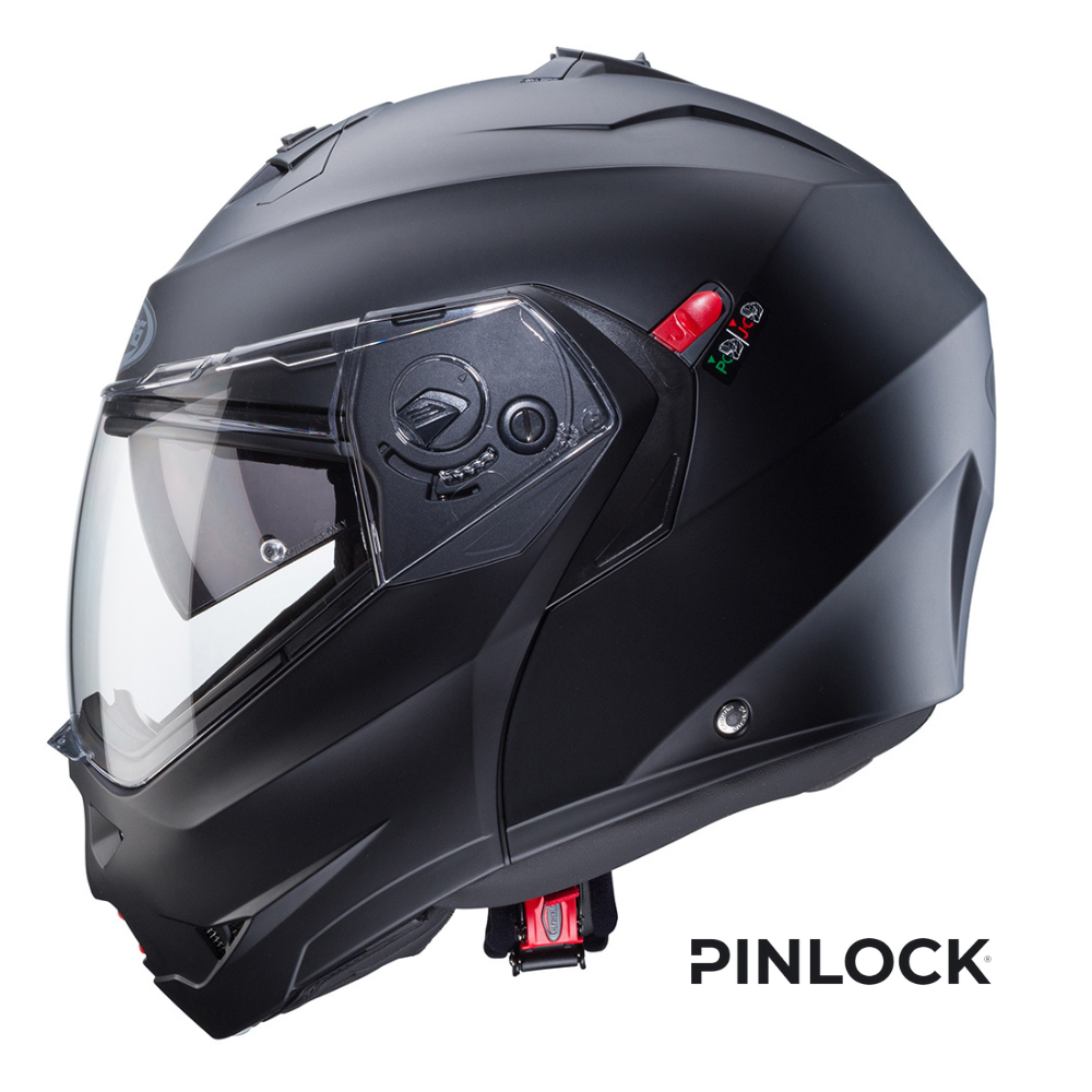 Casco de Moto Abatible CABERG Duke X Black Matt - S