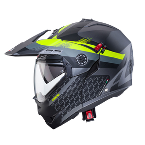Casco de Moto Doble Proposito CABERG Tourmax X Sarabe Yellow