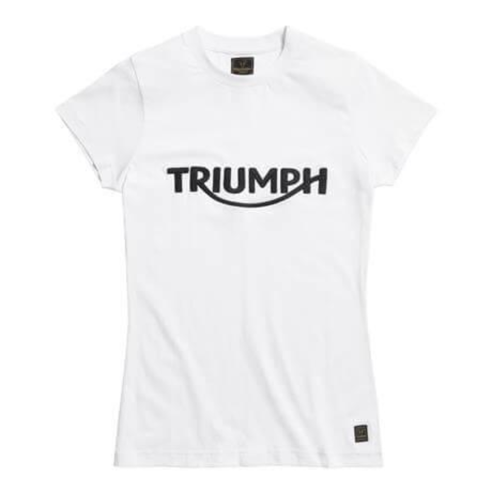 Camiseta Triumph Gwynedd Mujer Blanco - S