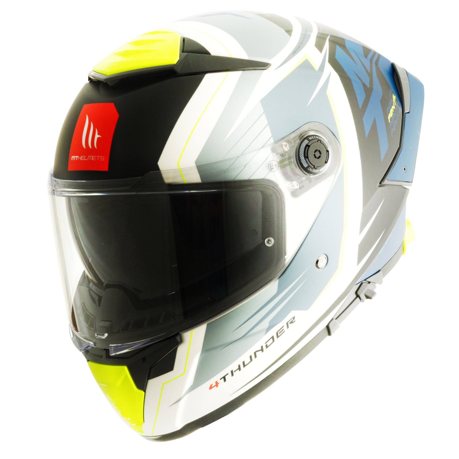 Casco MT Helmets Thunder 4 SV Pental A7 Azul Mate + Pinlock