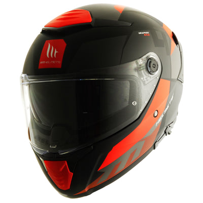 Casco MT Helmets Thunder 4 SV Exa A5 Rojo Mate + Pinlock Incluido