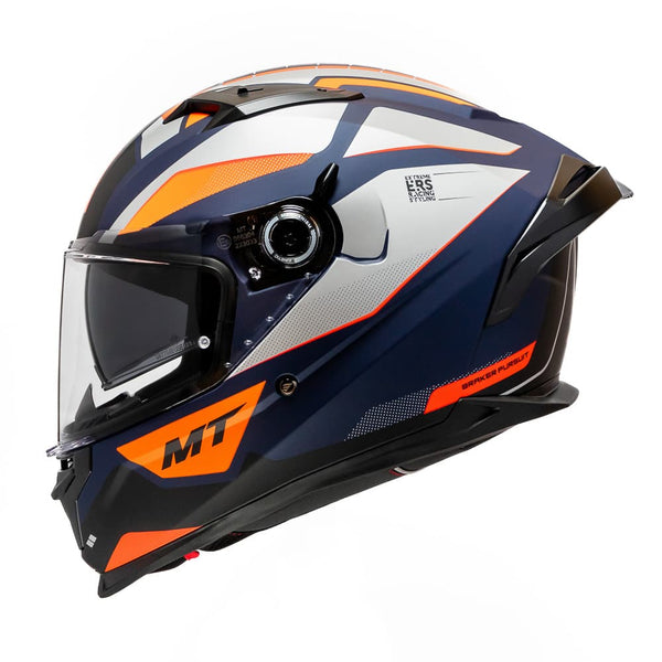 Casco MT Helmets Braker SV C4 Pursuit Naranja Mate – Bikesport Chile