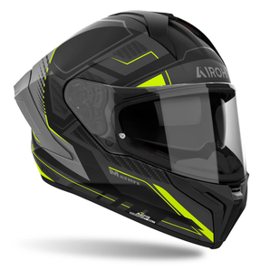 Casco Airoh Matryx Rocket Amarillo Mate