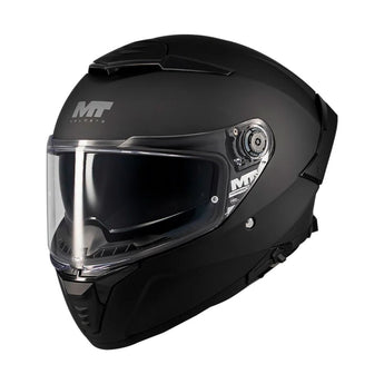 casco moto mt helmets precio Streetfighter SV S Integral Abierto con Visor Solar Retrctil, Estilo Streetfighter, Interior Lavable y Calota HIRP Casco MT Targo S Piqueras