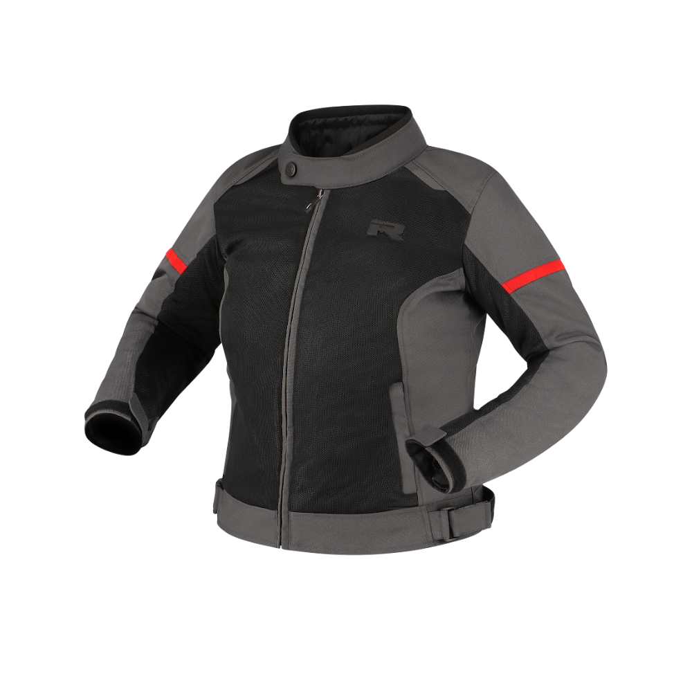 Chaqueta para Moto Richa Auyan WP Dark Grey Mujer - DXS