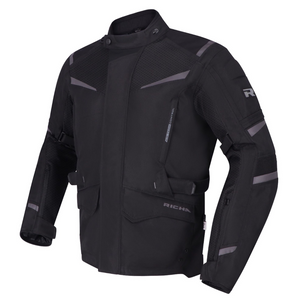 Chaqueta para Moto Richa Tundra Black - Hombre