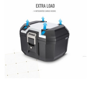 Maleta para moto Shad Topcase Terra TR41 Aluminio (D0TR41200)