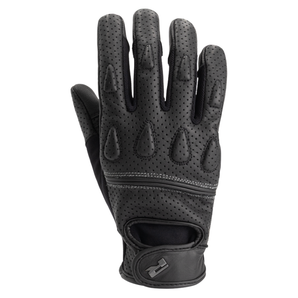 Guantes de Moto Richa Torrance Perforado Negro Perforados Ventilados