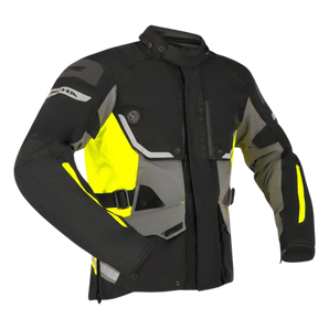 Chaqueta para Moto Richa Infinity 3 Pro Black Yellow- Hombre