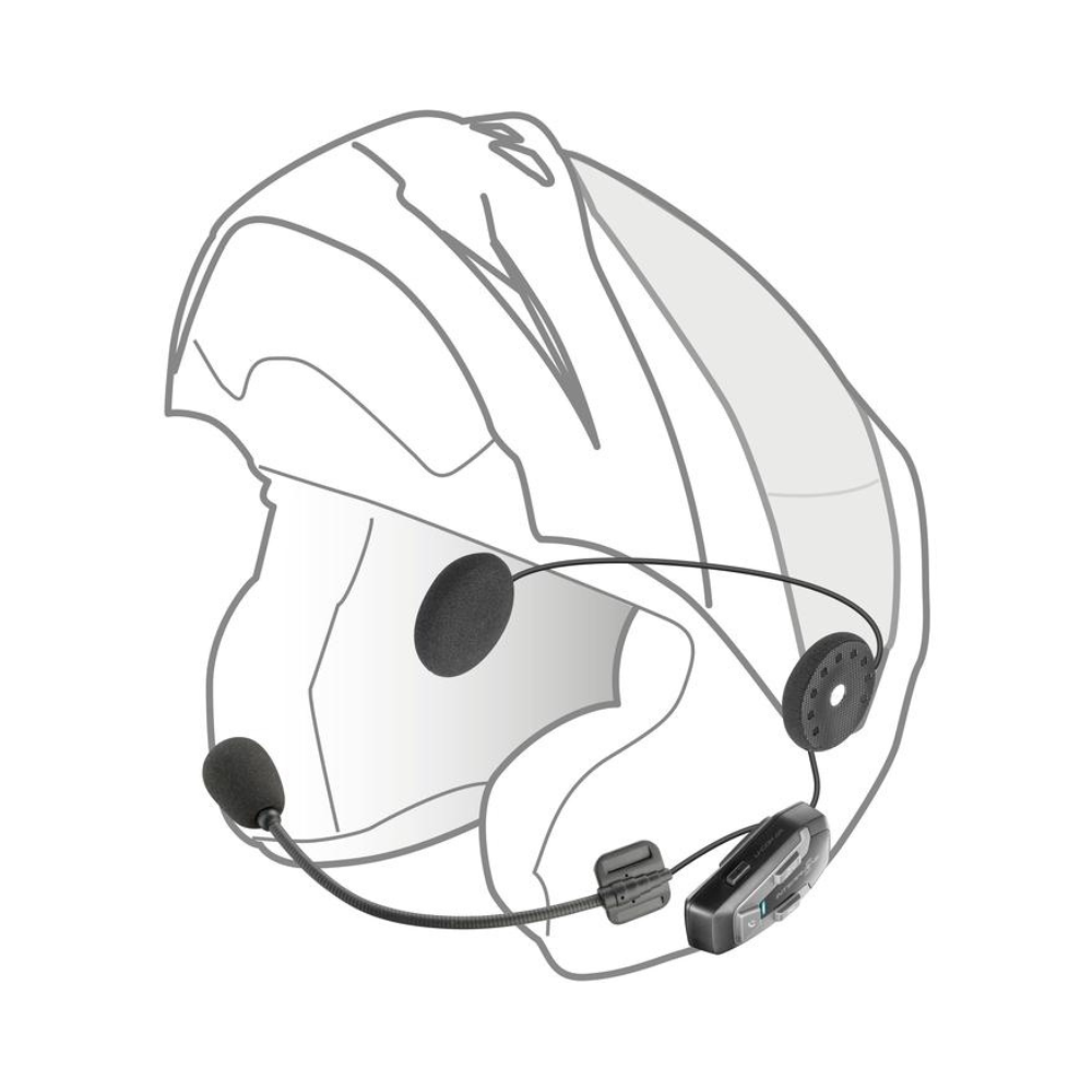 Intercomunicador para Moto Interphone UCOM6R Single