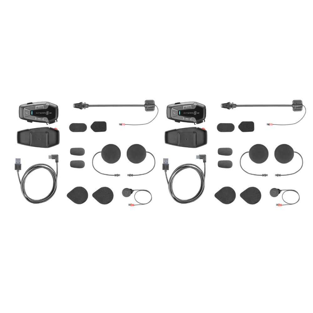 Intercomunicador para Moto Interphone UCOM6R Doble