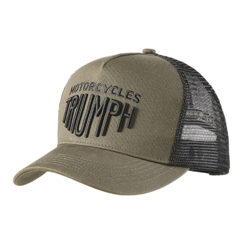 Jockey Triumph ELLIS TRUCKER CAP KHAKI - BLACK