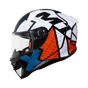 Casco de Moto MT Helmets - Revenge 2 S Light B0 Perla Brillo