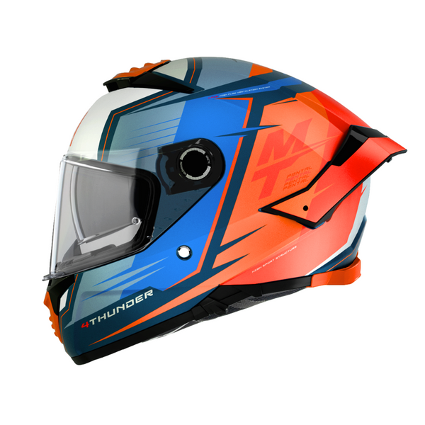 Casco MT Helmets Thunder 4 SV Pental B4 Naranja Perla – Bikesport