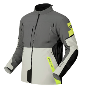 Chaqueta para Moto Richa Orion GTX Gris Amarillo- Hombre