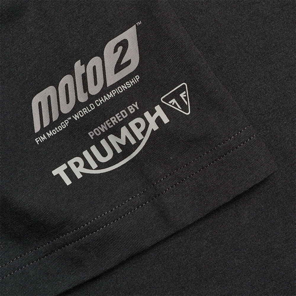 Polera Triumph - MOTO 2 2022 Negra