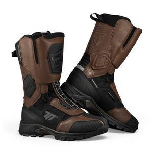 Bota de Moto Seventy Stelvio SD-BA6 Alta Negro/Marron