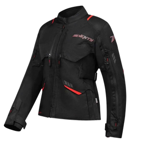 Chaqueta para Moto Seventy SD-JT67 Tanami Touring Negro/Rojo Hombre