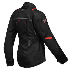 Chaqueta para Moto Mujer Seventy SD-JT69 Tanami Touring Negro/Rojo