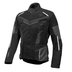 Chaqueta para Moto Seventy SD-JT70 Atacama Touring Hombre Negro/Gris/Blanco