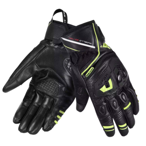 Guante para Moto Seventy SD-N30 Mugello Touring Negro/Amarillo Fluor Hombre