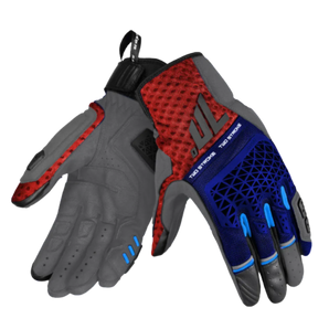 Guante para Moto Seventy SD-N60 Two Stroke Verano Azul/Rojo Unisex
