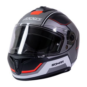 Casco de Moto Axxis Draken S Sonar B15 Rojo