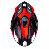 casco MT Track SV rojo brillo