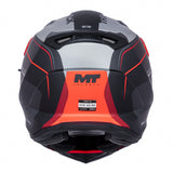 casco MT Track SV rojo mate