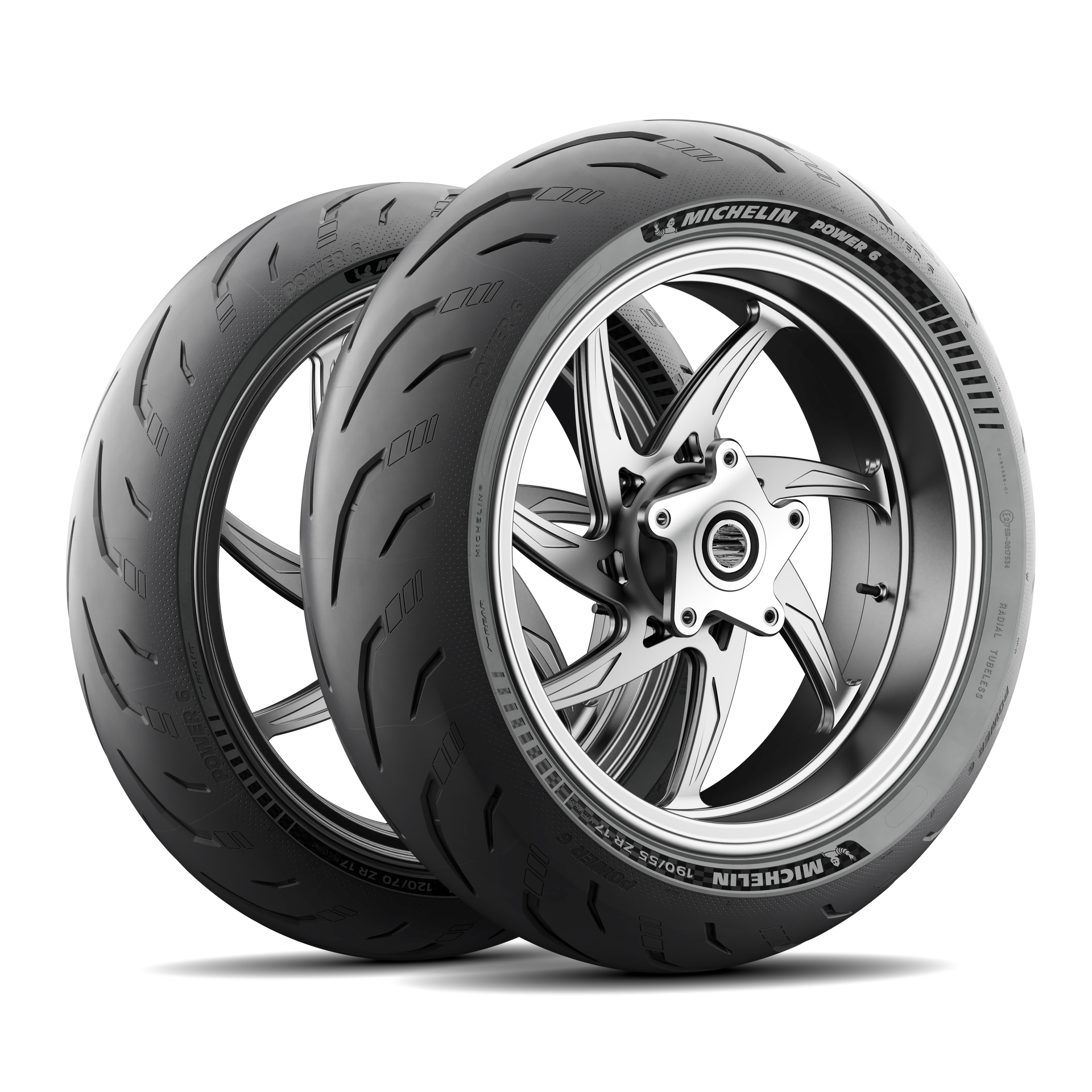 Neumático para Moto Michelin 190/55ZR17 (75W) POWER 6 R TL